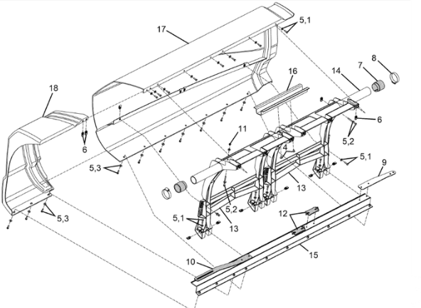 KENWORTH FAIRING - A33-1141-11045