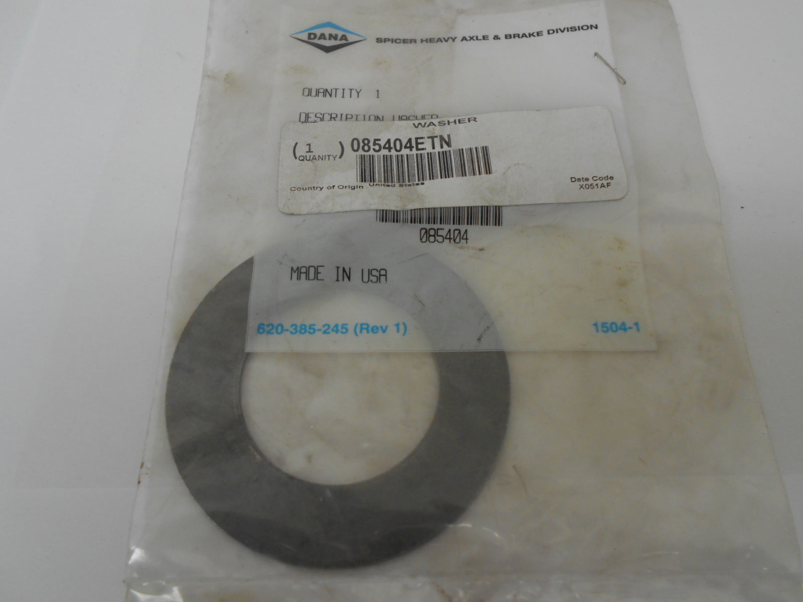 DANA AXLE WASHER