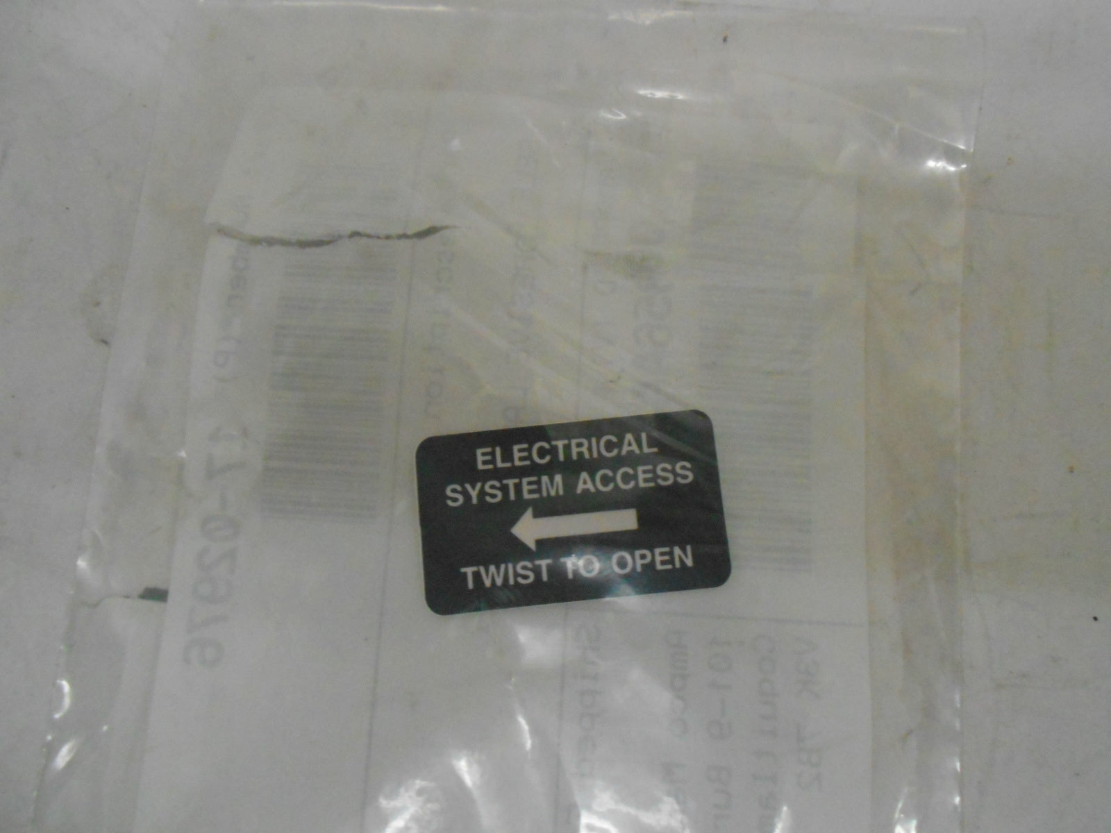 ELECTRICAL LABEL - 17-02976