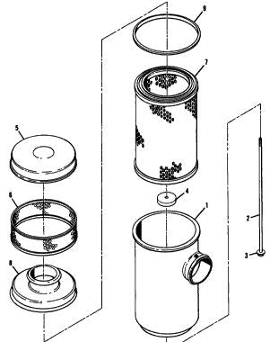 15" VORTOX AIR CLEANER - 05-15058