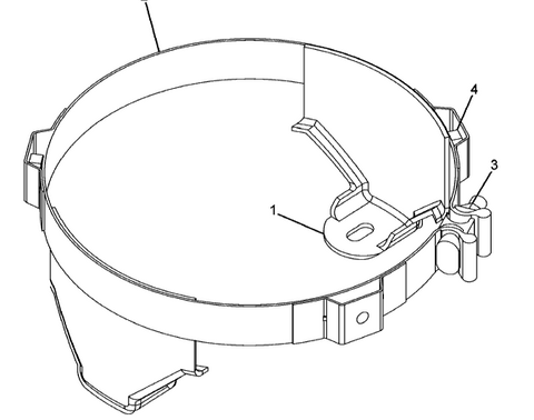 HEAT SHIELD BRACKET - 14-14668R