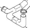 EXHAUST Y-PIPE - 14-15500