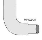 ROD PICKET ELBOW - 14ZPBX-RP7050CP