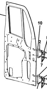 387 CAB DOOR