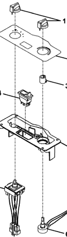 SLEEPER HEATER CONTROL - 29-04194/806-0152-000