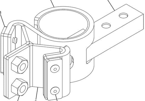 579 FAIRING SUPPORT BRACKET - A11-2001-110