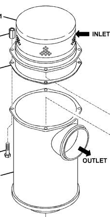 15" AIR CLEANER - A150129