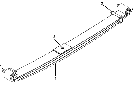 STEER AXLE SPRING - B81-6012-001