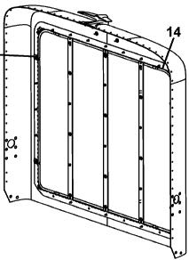 388/389 HOOD CROWN - L29-6081M01-ASSEMBLY