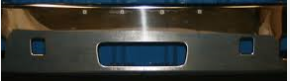 386 SS CLAD BUMPER - N71-6061-006