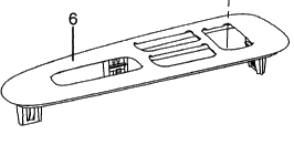 DOOR SWITCH BEZEL