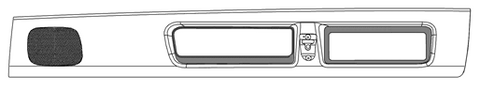 HEADER TRIM - S60-1341-01611